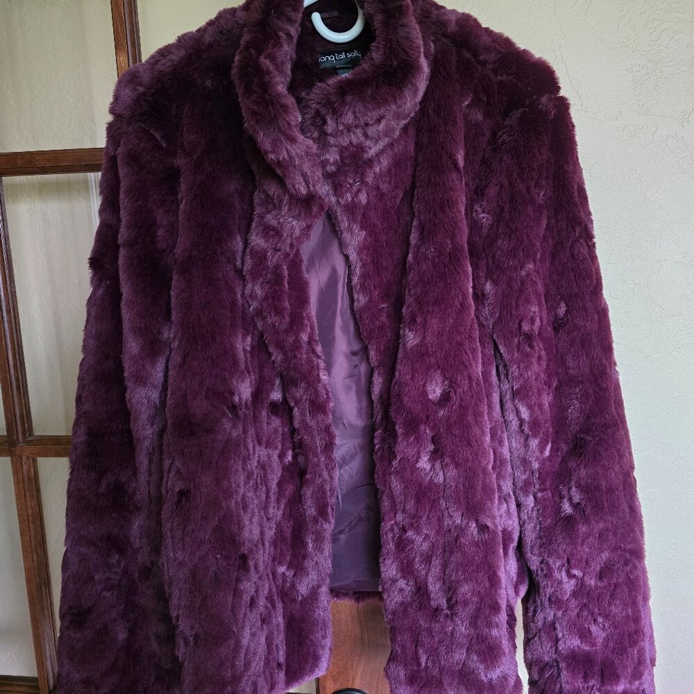 Long Tall Sally faux fur jacket
